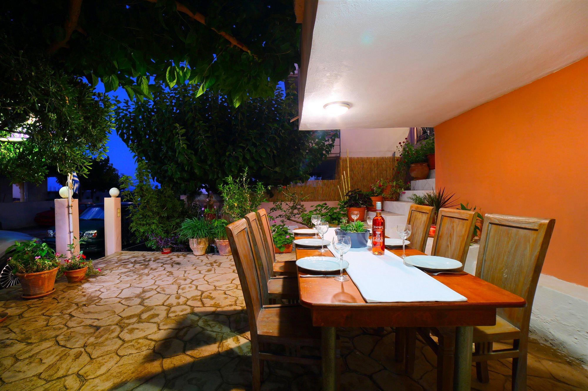 Melina'S House Aparthotel Stalos Exterior photo