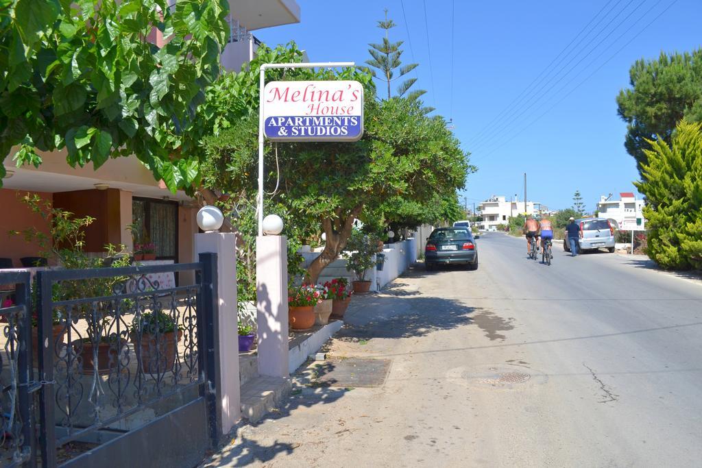 Melina'S House Aparthotel Stalos Exterior photo